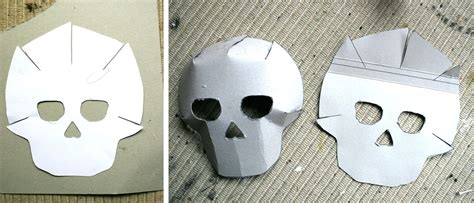 Paper Mache Skull Template